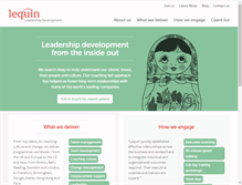 Tablet Screenshot of lequin.co.uk